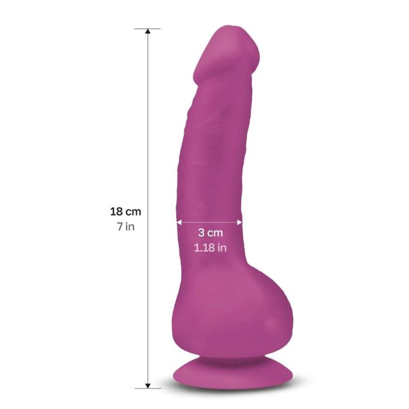 G-Vibe - Greal Mini Dildo Vibrador Siliciona Fucsia