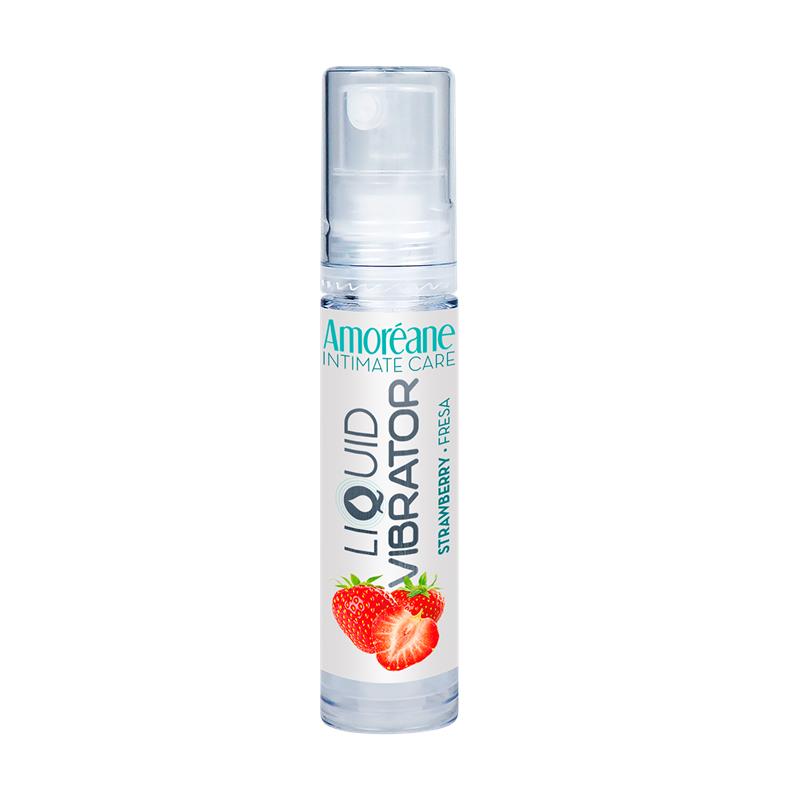 Amoreane - Liquido Vibrador Fresa 10 Ml