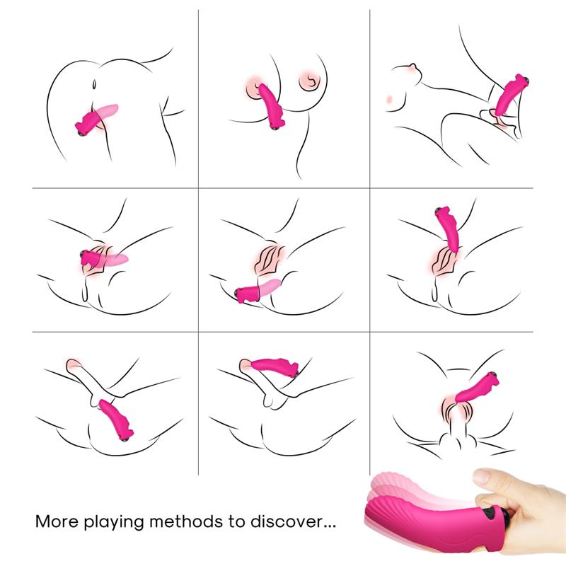 Vibrador Para El Dedo