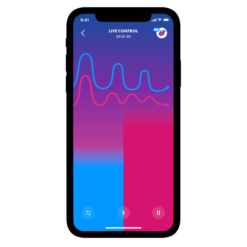 Satisfyer - Double Joy Con App Morado