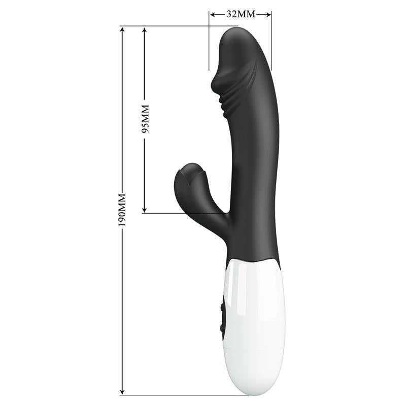 Pretty Love - Snappy Vibrador Punto G Negro