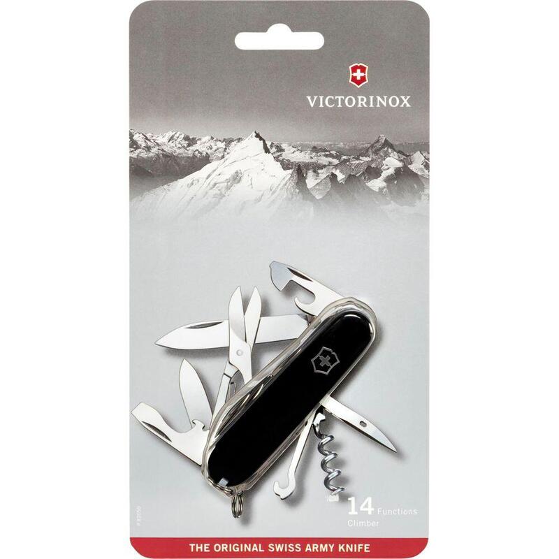 Victorinox V-1.37 03.3 B1 Taschenmesser Climber, Negro