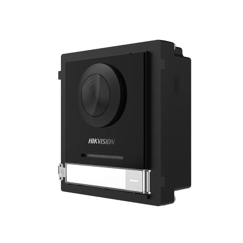 Videoportero Modular Dos Hilos Cámara 2mp Ojo Pez Botón 2 Relés Ir Entrada Alarma 4ch Audio Bidireccional Hikvision