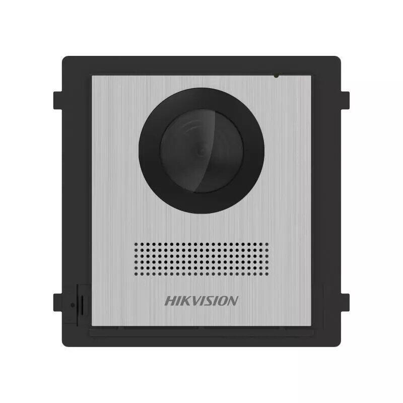 Videoportero Unidad Modular De Calle 2 Hilos Cámara 2mp Fisheye 2 Relés 4ch Alarma Hikvision