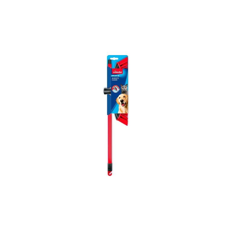 Vileda Pet Pro Escoba Siempre Limpia Roja 174451