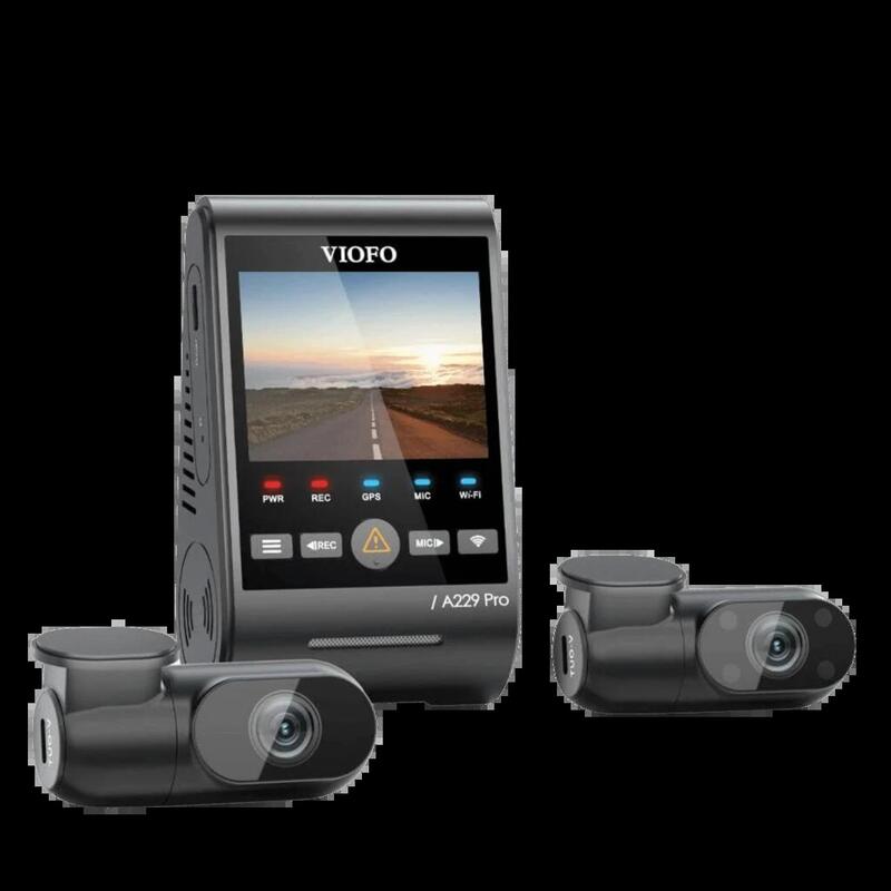 Viofo A229 Ultra 3ch 4k Delantera + 4k Trasera + 4k Interior - Dashcam