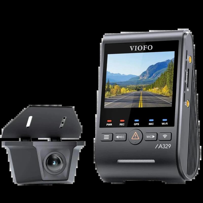 Viofo A329sw 2ch 4k Delantera + 2k Waterproof Rear Cam - Dashcam