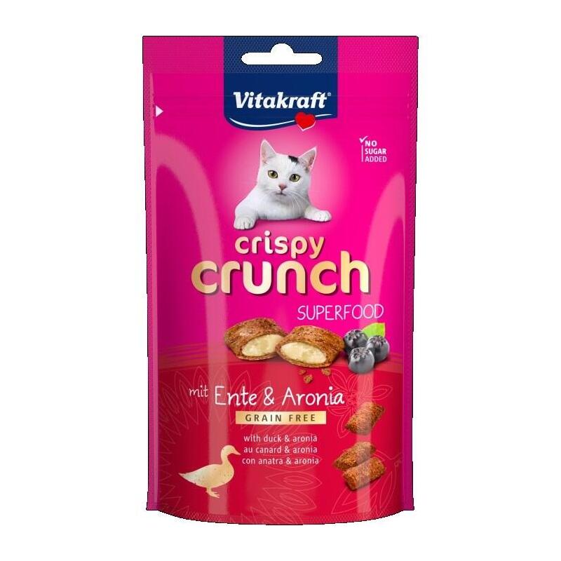 Vitakraft Crispy Crunch Duck With Chokeberry Goma Para Gatos - 60g