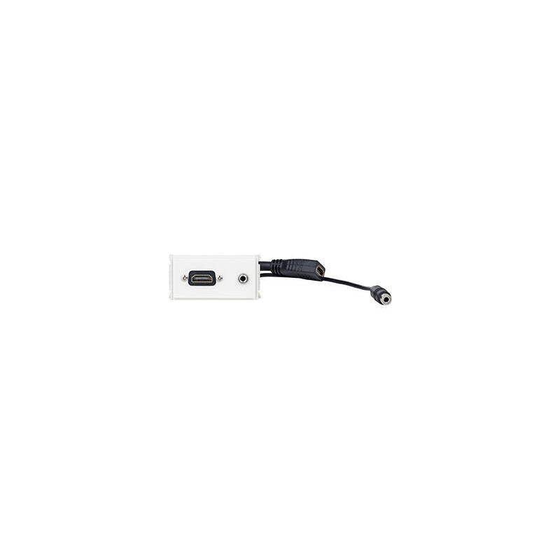 Vivolink Wi221276 Toma De Corriente Hdmi + 3.5mm Blanco