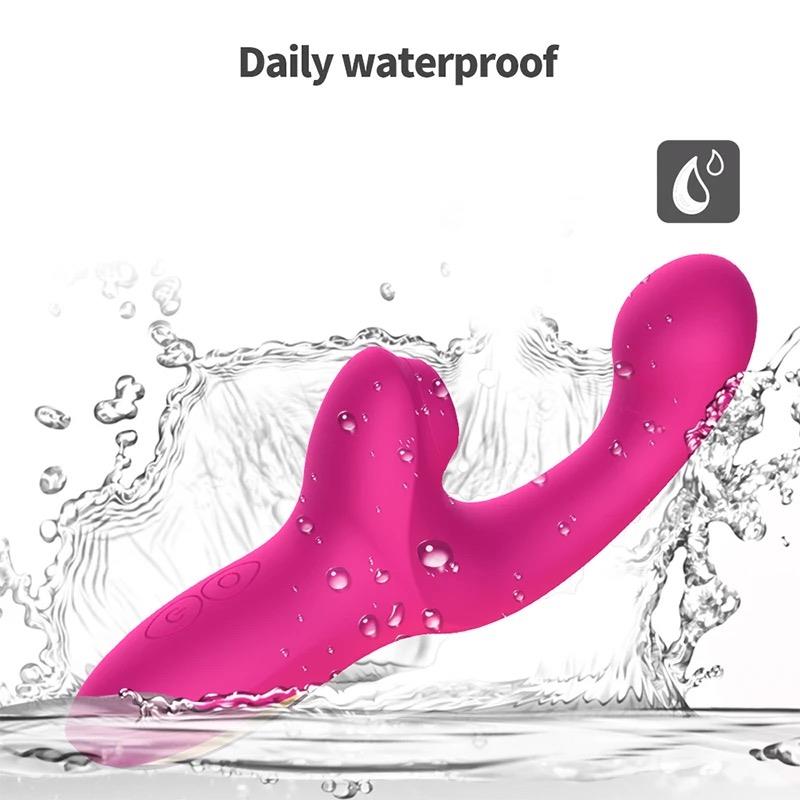 Volse Vibrador Triple Función Con Finger Y Pulsación Tapping