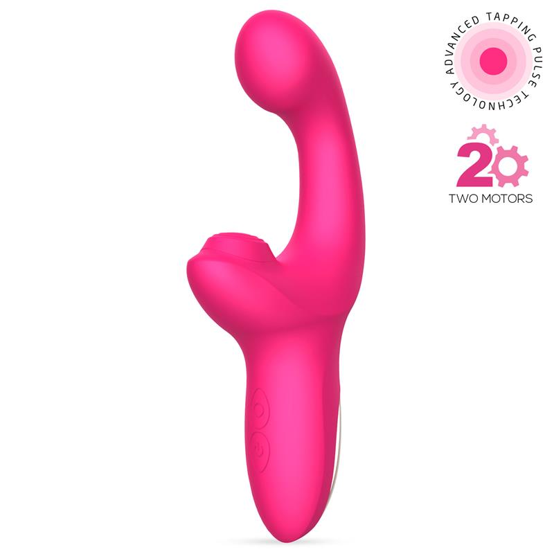 Volse Vibrador Triple Función Con Finger Y Pulsación Tapping