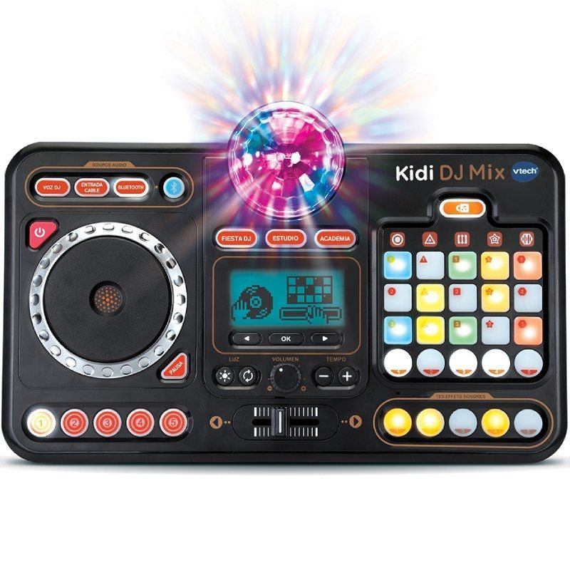 Vtech Kidi Dj Mix Mesa De Mezclas Negro