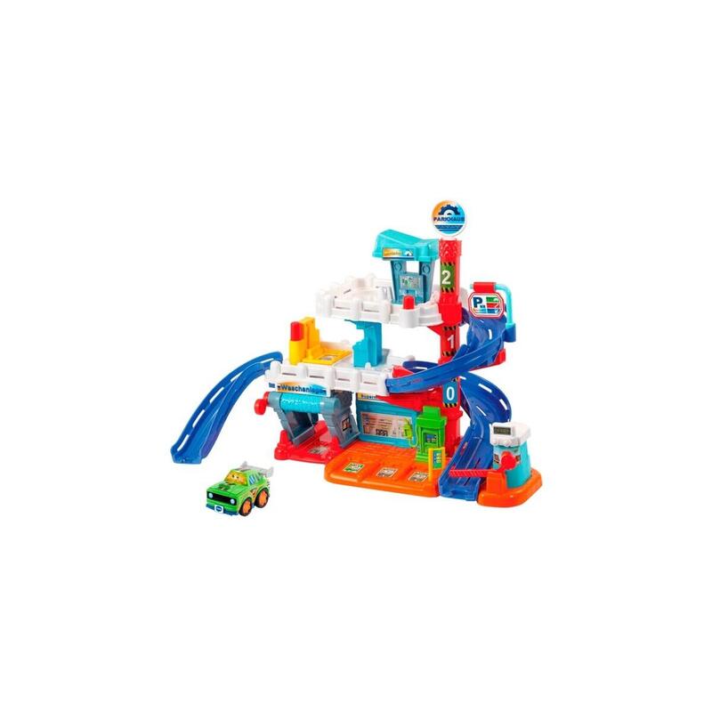 Vtech Hace Speedy Flitzer - Estacionamiento, Juego De Construcción De Múltiples Cuores 80-556604
