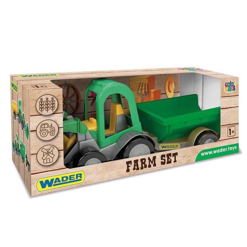 Wader Farmer Tractor With Trailer