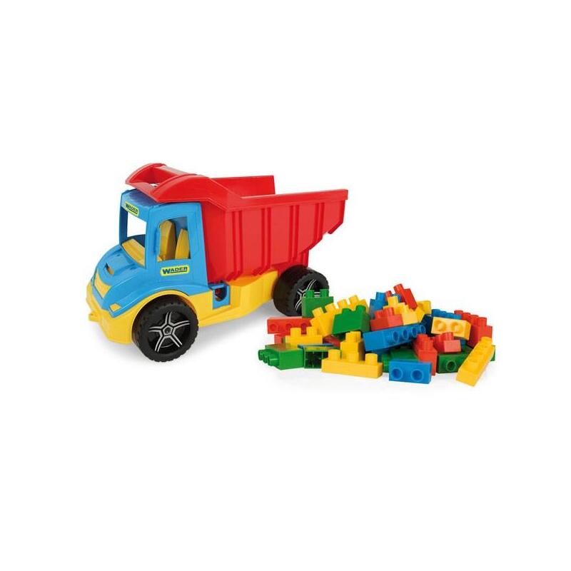 Wader Multi Truck Tip-Lo Rry With Blocks