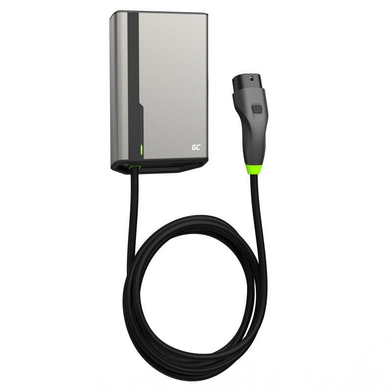 Wallbox Green Cell Habuden 22kw 32a - 7,5m De Cable Con Nfc