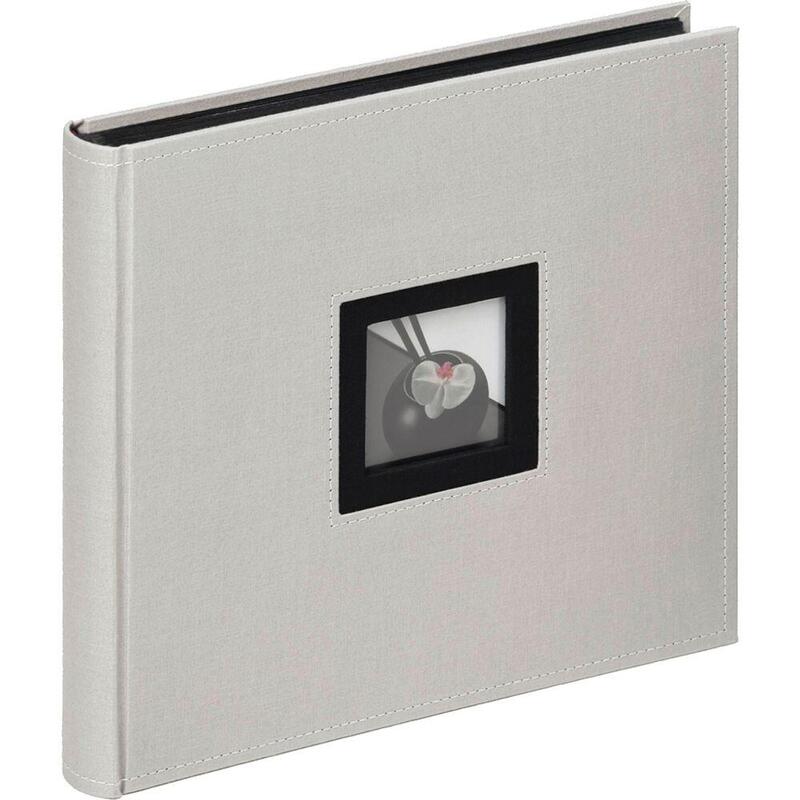 Walther Álbum De Libros Blanco Y Negro 27x26 Gris Fa209d