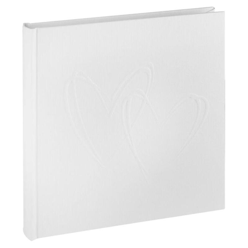 Walther My Heart Weiss 20x20 40 Weisse S.Leineneinband Fa243wh