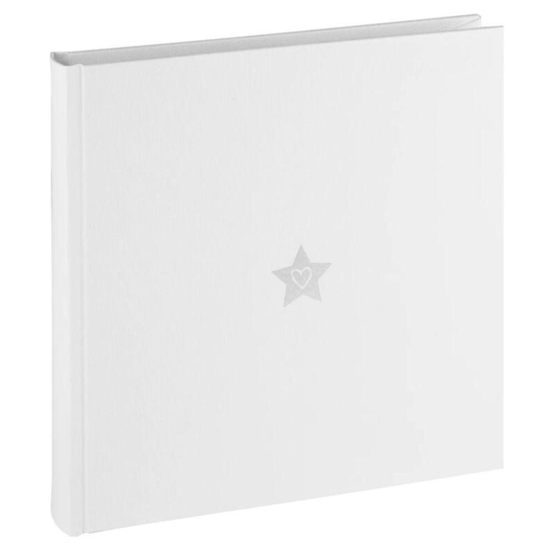 Walther My Star Weiss 20x20 40 Weisse S.Leineneinband Fa243ws