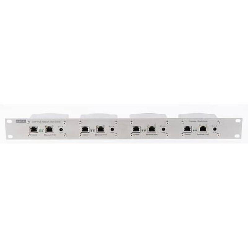 Wantec 2wip D-Serie Rj45 19" Rackgerät 4x Sender Switchseite