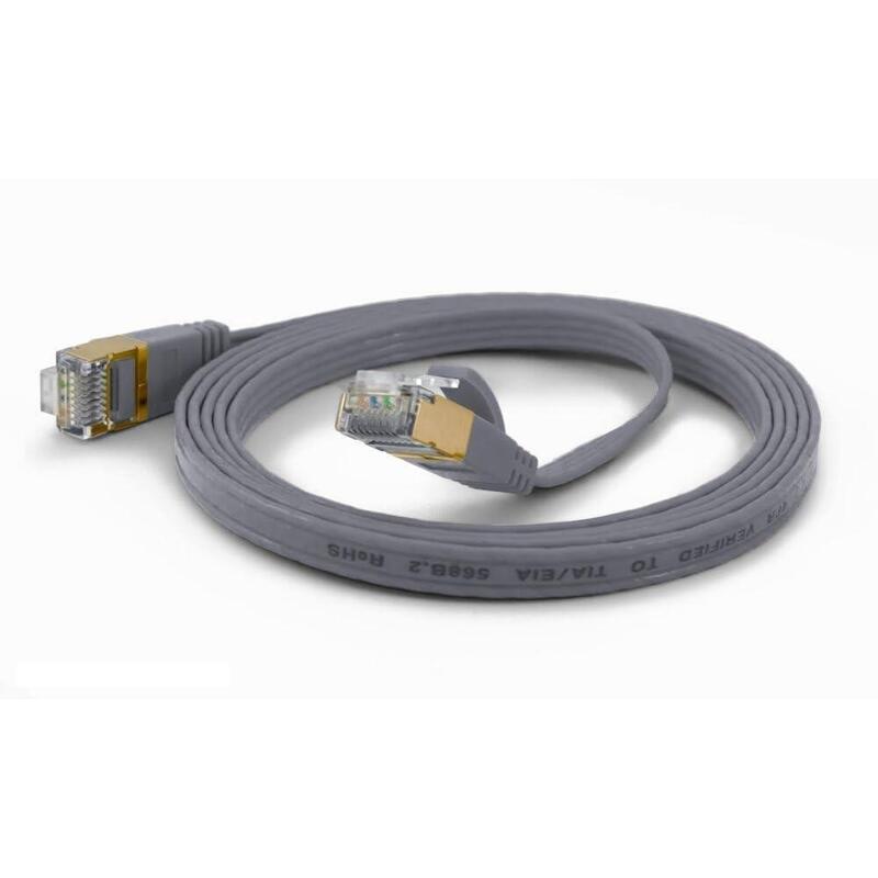Wantec Cable De Red Ftp Cat6 Q=1,6x6,5mm 2,00m Gris