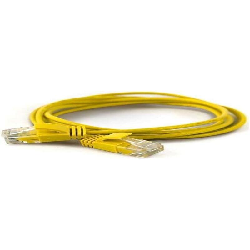 Wantec Cable De Red Utp Cat6a D=2,8mm 0,25m Amarillo