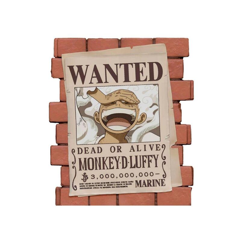 Wanted Luffy Hucha 16 Cm One Piece