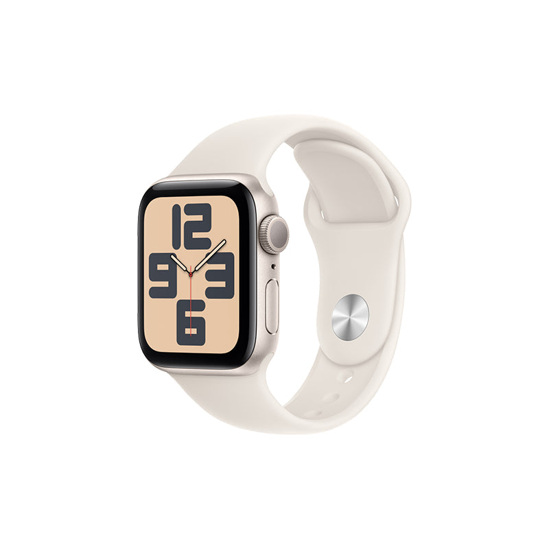 Watch Apple Watch Se (2024) Gps 40mm Starlight Aluminium Case With Sport Band S/M - Starlight