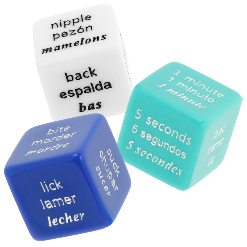 Waterfeel Juego De Dados Eróticos Es/Fr/En