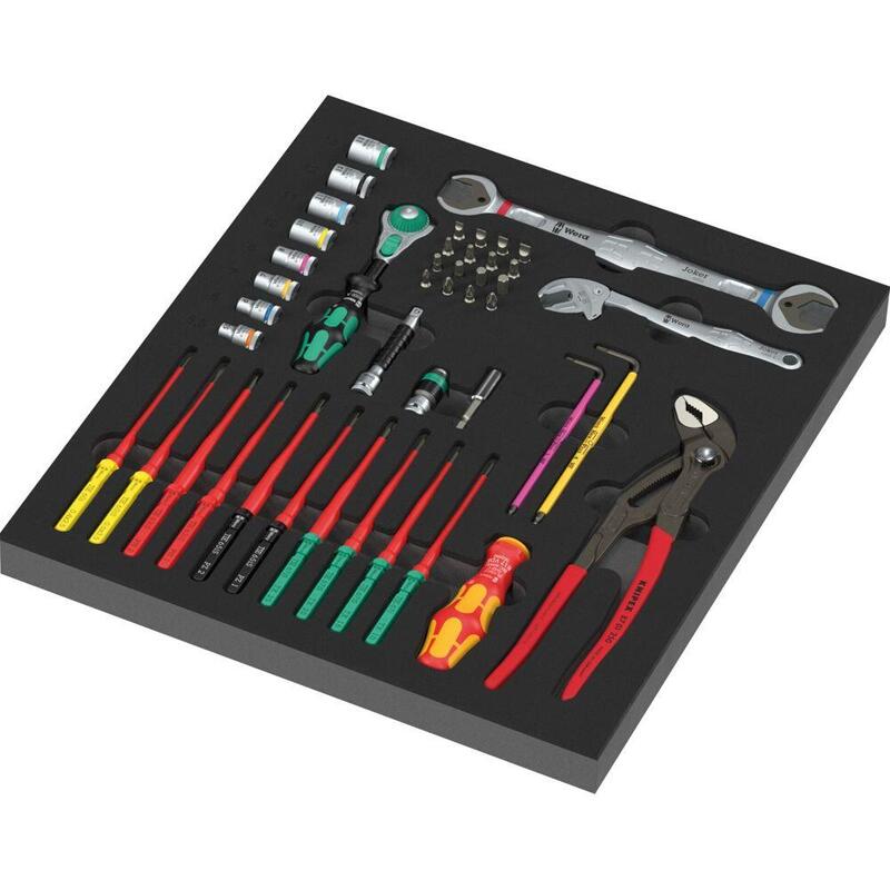 Wera 9753 Kk Wartung Set 1 Schaumstoffeinlage