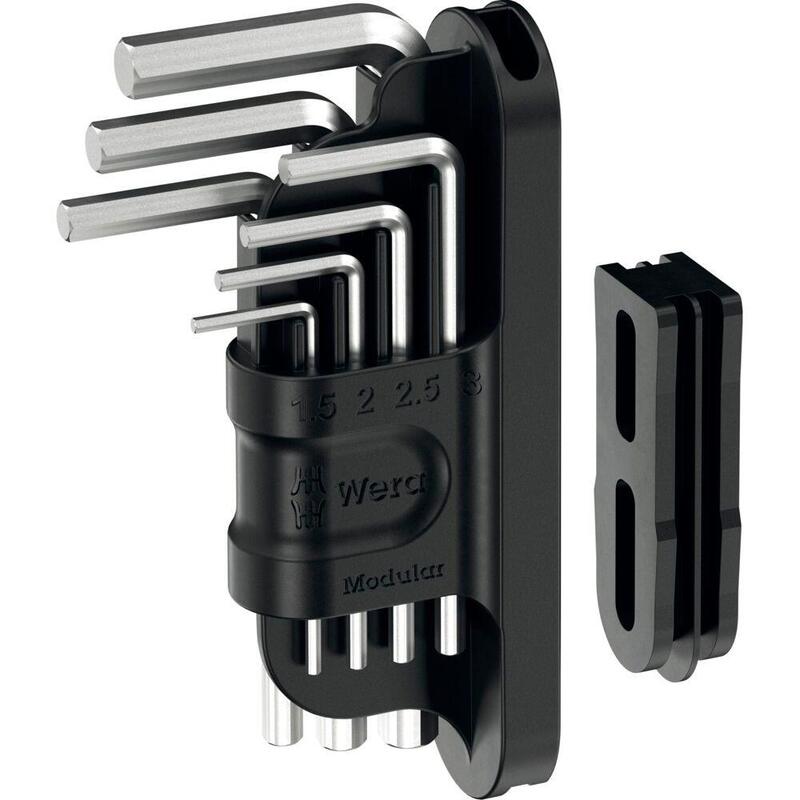 Wera Tool-Check Modular Llave L Hex-Plus 1, Destornillador 7 Piezas 05049003001