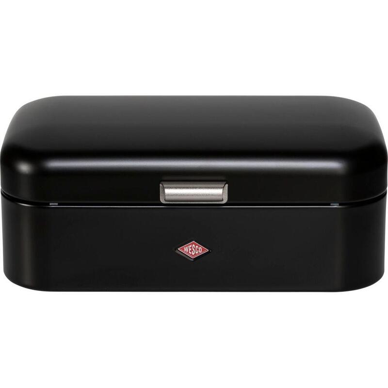 Wesco Grandy Bread Bin Black Matt
