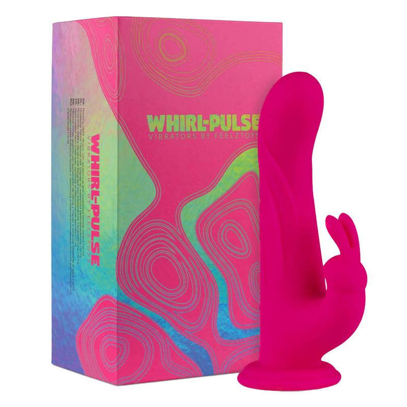 Whirl-Pulse Vibrador Rotador Control Remoto Impermeable Usb