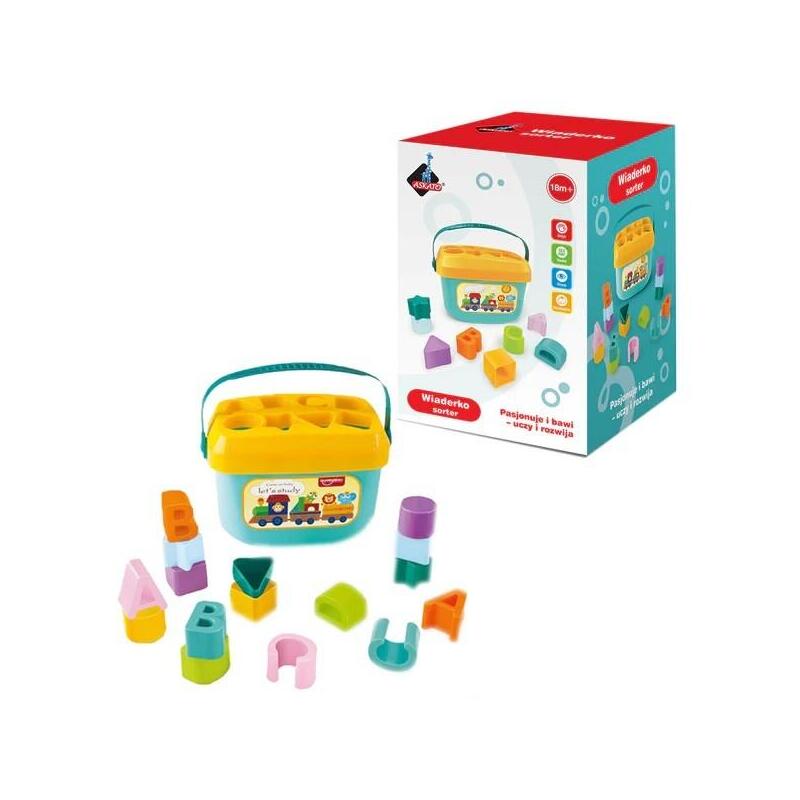 Wiaderko Sorter Z Klockami