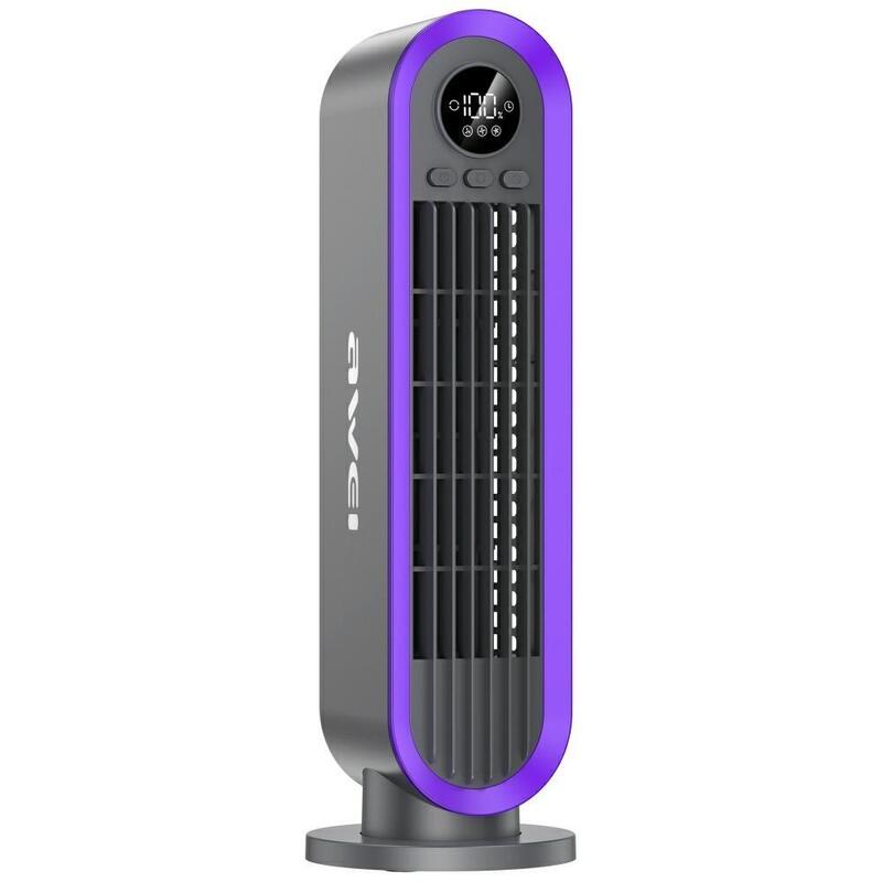 Wiatrak Wentylator F52 Kolumnowy 3600mah Szary