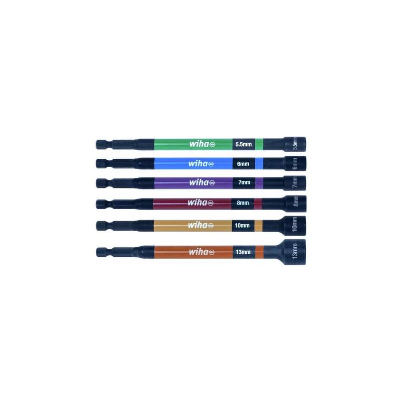 Wiha Wiha Farbcodiertes Steckschlüssel Set 47035