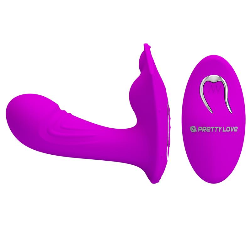 Willie Estimulador Con Control Remoto Rosa