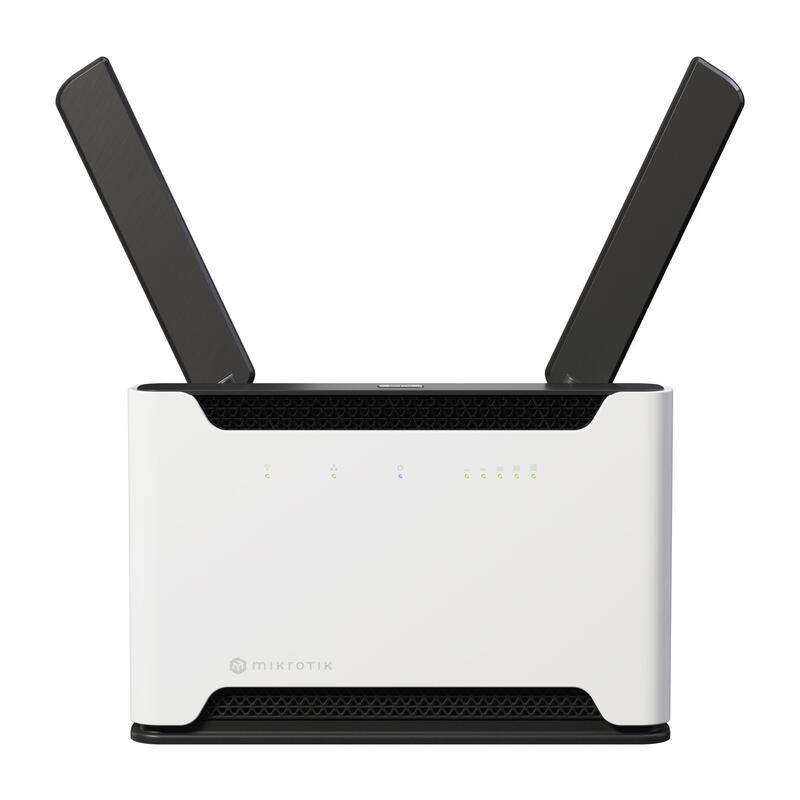 Router Wireless Mikrotik Chateau Lte7 Ax Wi-Fi 6 (802.11ax) Sim Card Slot Yes 3g Yes 4xlan Ports Usb Port Yes G+5haxd2haxd-Tc&R11e-Lte7