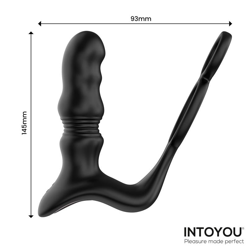 Womp Masajeador Prostático Con Vibración, Thrusting Y Control Remoto