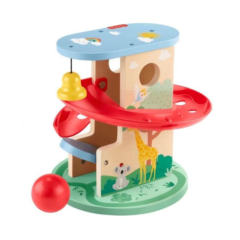 Wood Drewniany Domek Z Kuleczka