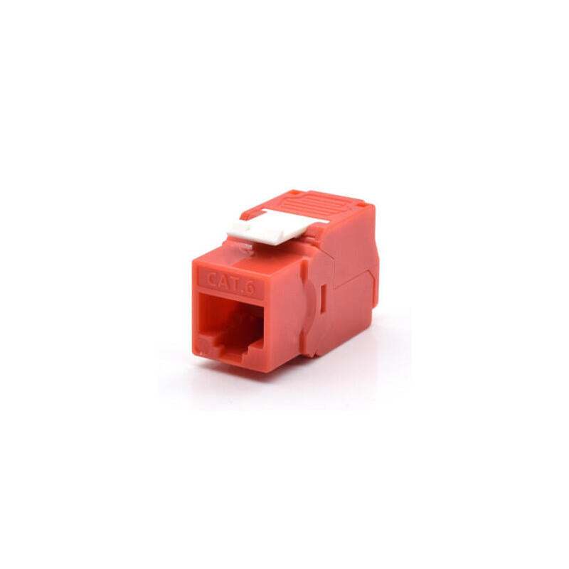 Wp Wpc-Key-6up-Tl/R Conector Rj45 Rojo, Blanco