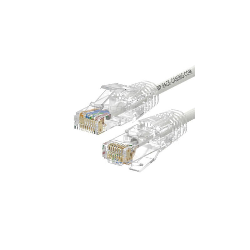 Wp Wpc-Pat-6au002w-S Cable De Red Blanco 0,2 M Cat6a U/Utp (Utp)