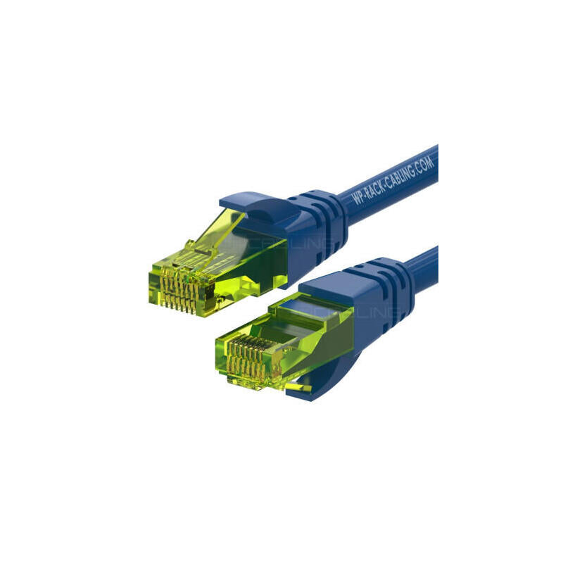 Wp Wpc-Pat-6au005b Cable De Red Azul 0,5 M Cat6a U/Utp (Utp)