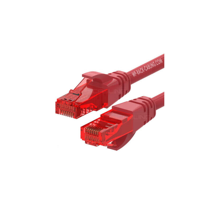 Wp Wpc-Pat-6u002r Cable De Red Rojo 0,2 M Cat6 U/Utp (Utp)