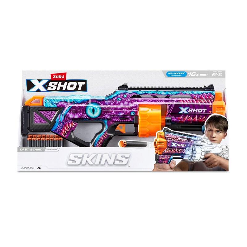X-Shot-Skins-Last Stand Wyrzutnia 8 Strza?Ek En