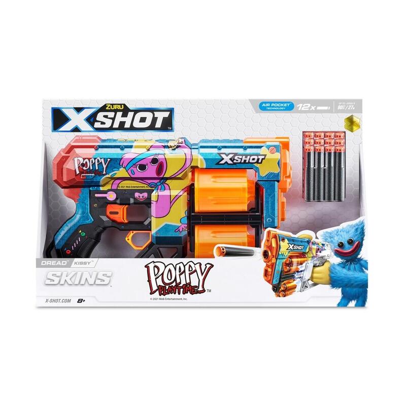 X-Shot-Skins-Series 1 Dr Ead(12 Darts) Kissy
