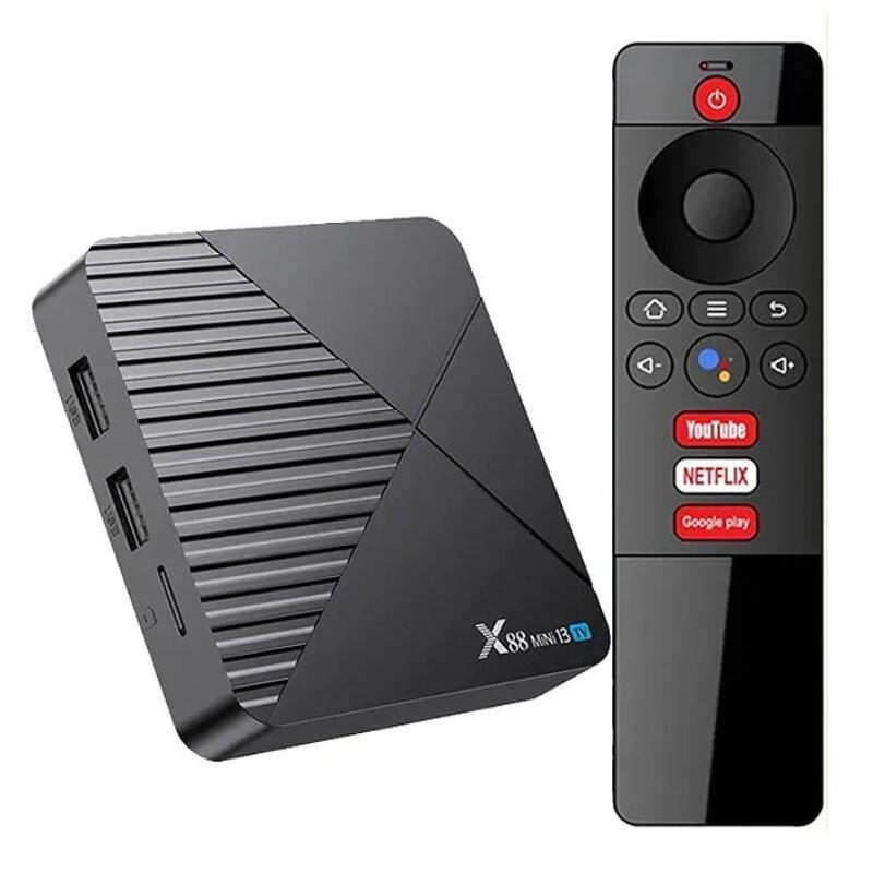 X88 Mini 13 Tv Rk3528 2gb/16gb Android 13 Negro