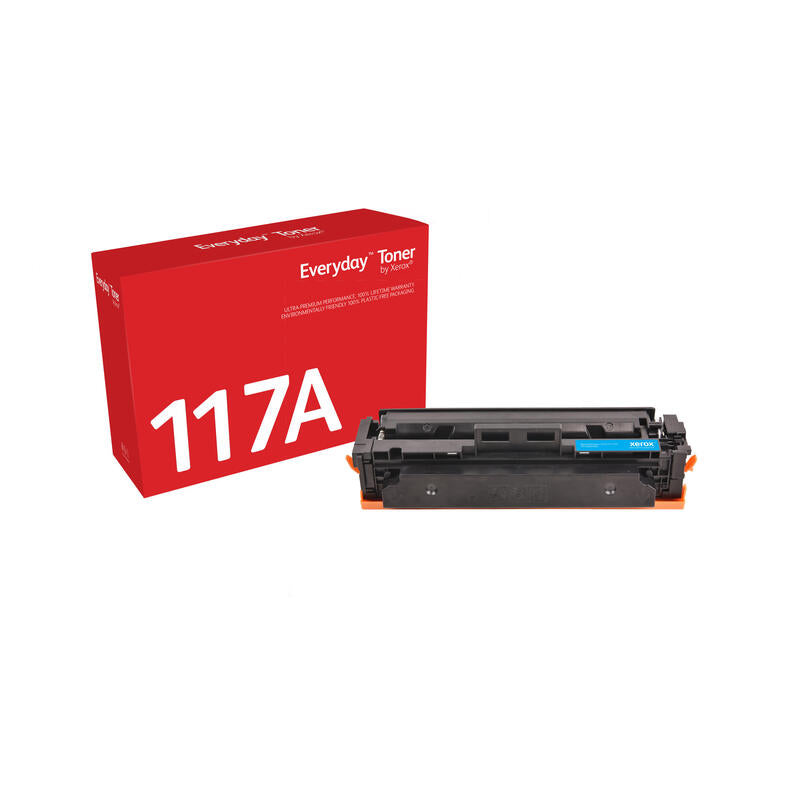 Xerox Everyday Hp W2071a Cyan Cartucho De Toner Generico - Reemplaza 117a