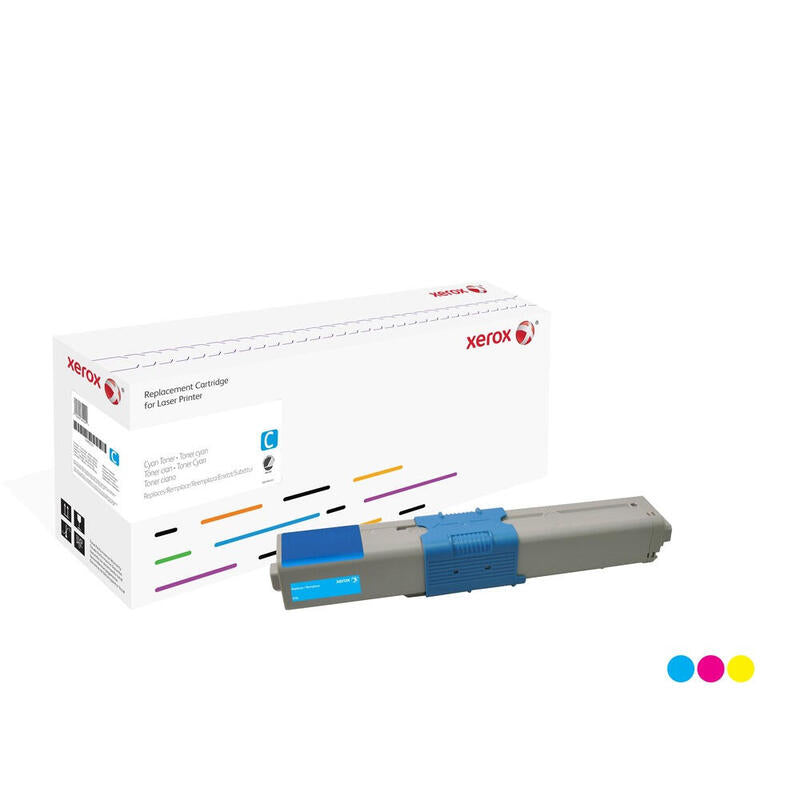 Xerox Toner Para Oki C510/C511/C530/C531/Mc561/Mc562 Amarillo