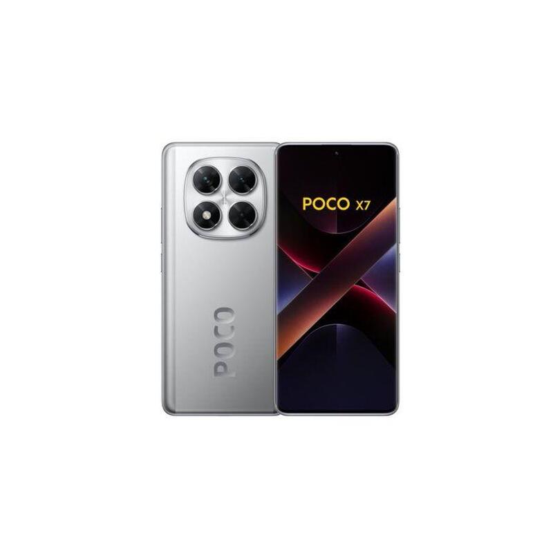 Xiaomi Poco X7 5g Dual Sim 12gb Ram 512gb With Charger Silver Eu